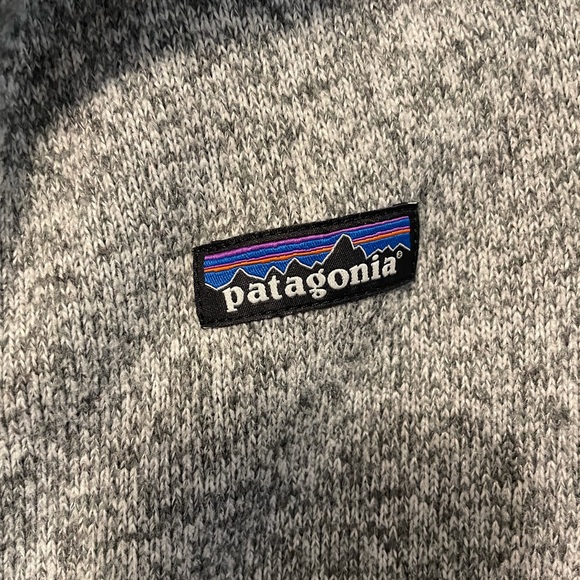 PATAGONIA BETTER SWEATER 1/4 ZIP PULLOVER XS WOMENS GREY - Picture 3 of 9
